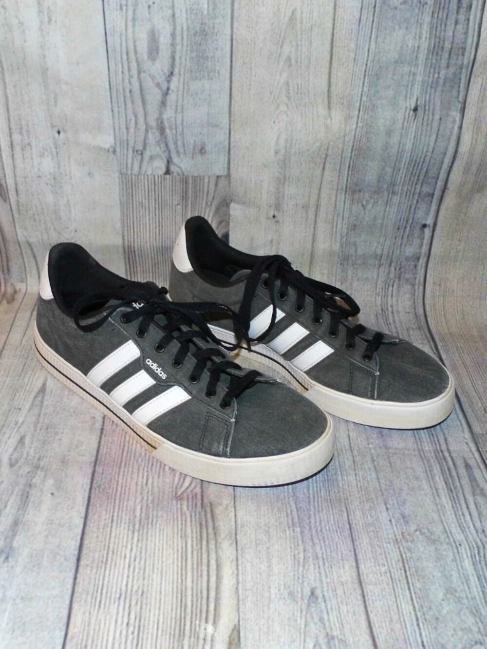 ADIDAS Daily 3.0 Black Sneakers Mens Size 11.5